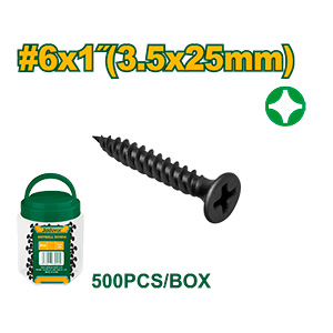 Tornillo Drywall Fino 3.5x25 500pcs[d]