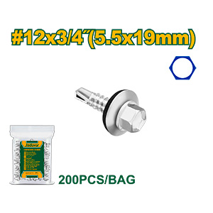 [JDXS4921] Tornillo Punta mecha hexagonal 6.3x100[d]