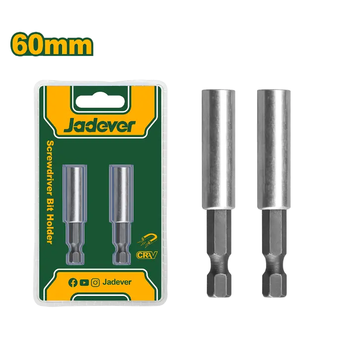 [JDSV2K01] Portapuntas de destornillador 60 mm 2 piezas acero [d]