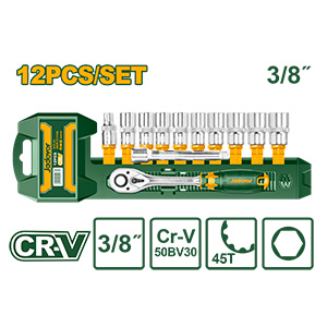 [JDST3212] Set Cricket Tubos x12 3/8" 45D  [d]