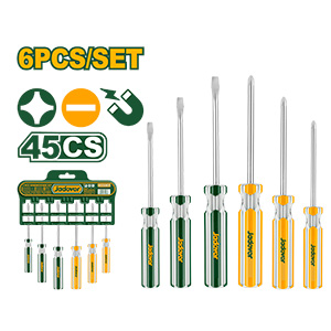 [JDSS3206] Set Destornillador x6 45CS PH+SL [d]