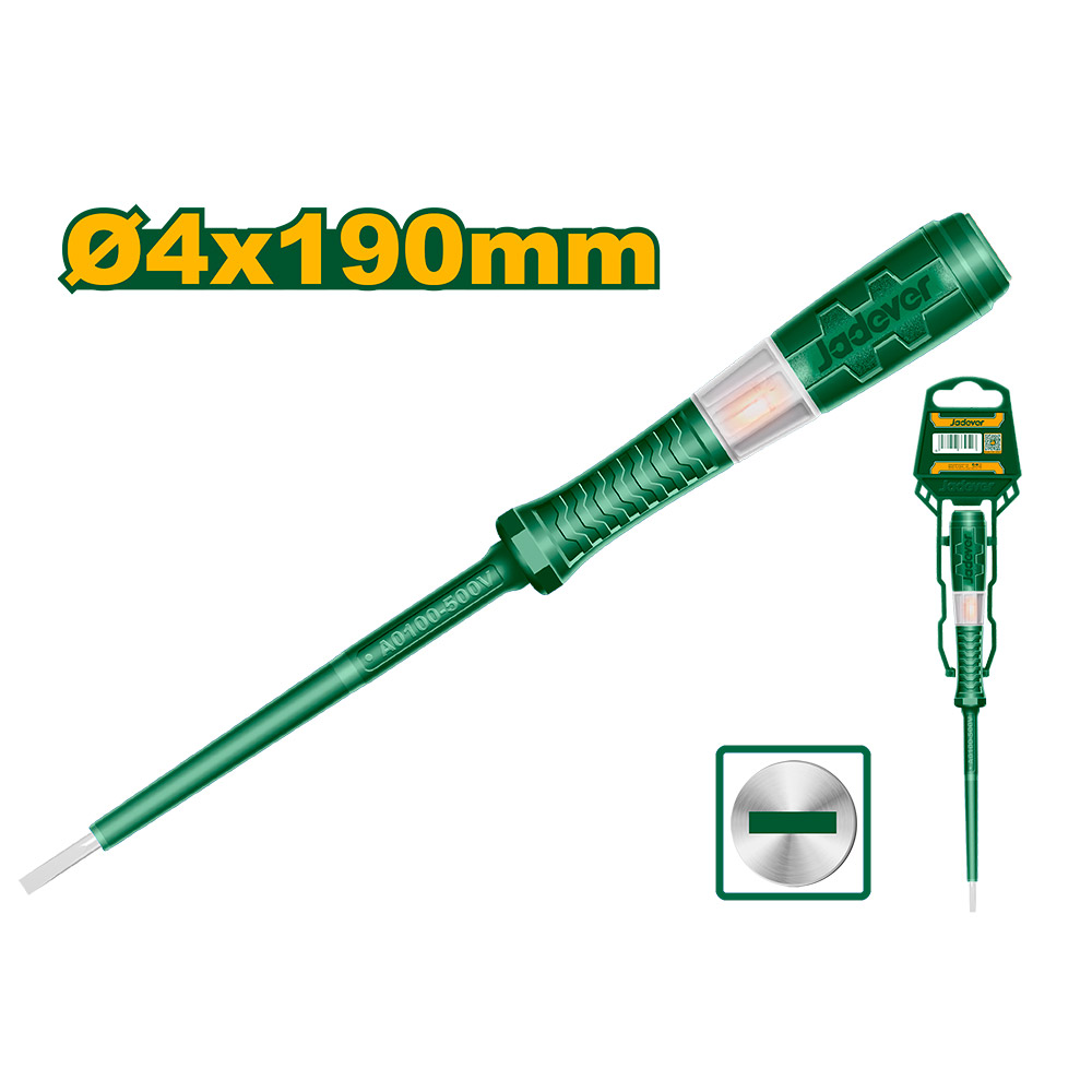 [JDTP2904] Tester buscapolo premium Jadever 4x190mm [d]
