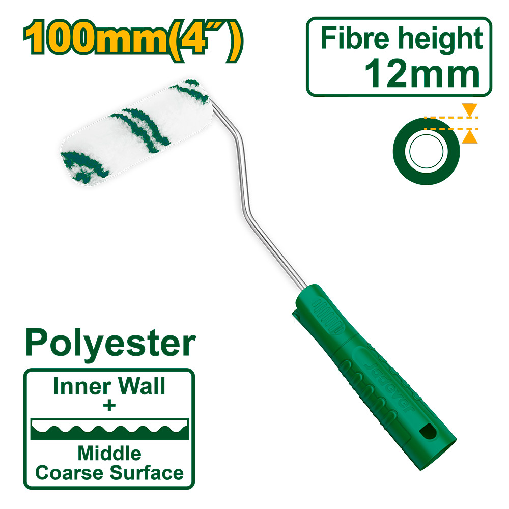 [JDCB1904] Mini rodillo de poliester Jadever 100mm [d]