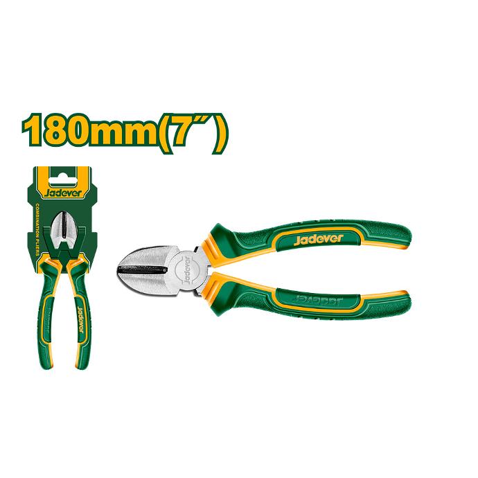 [JDPL3C07] Alicate de corte diagonal Jadever CS 180mm 7" [d]