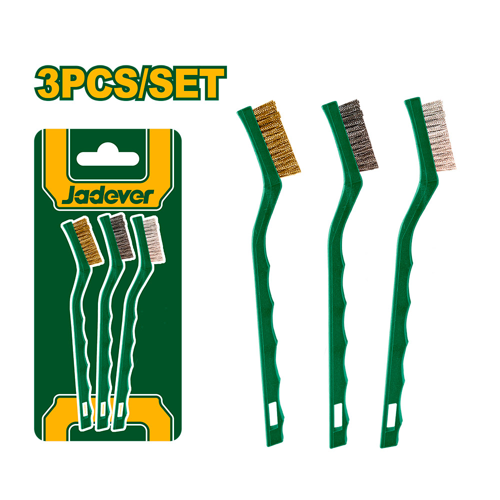 Kit de cepillos de alambre manuales Jadever x3 [d]