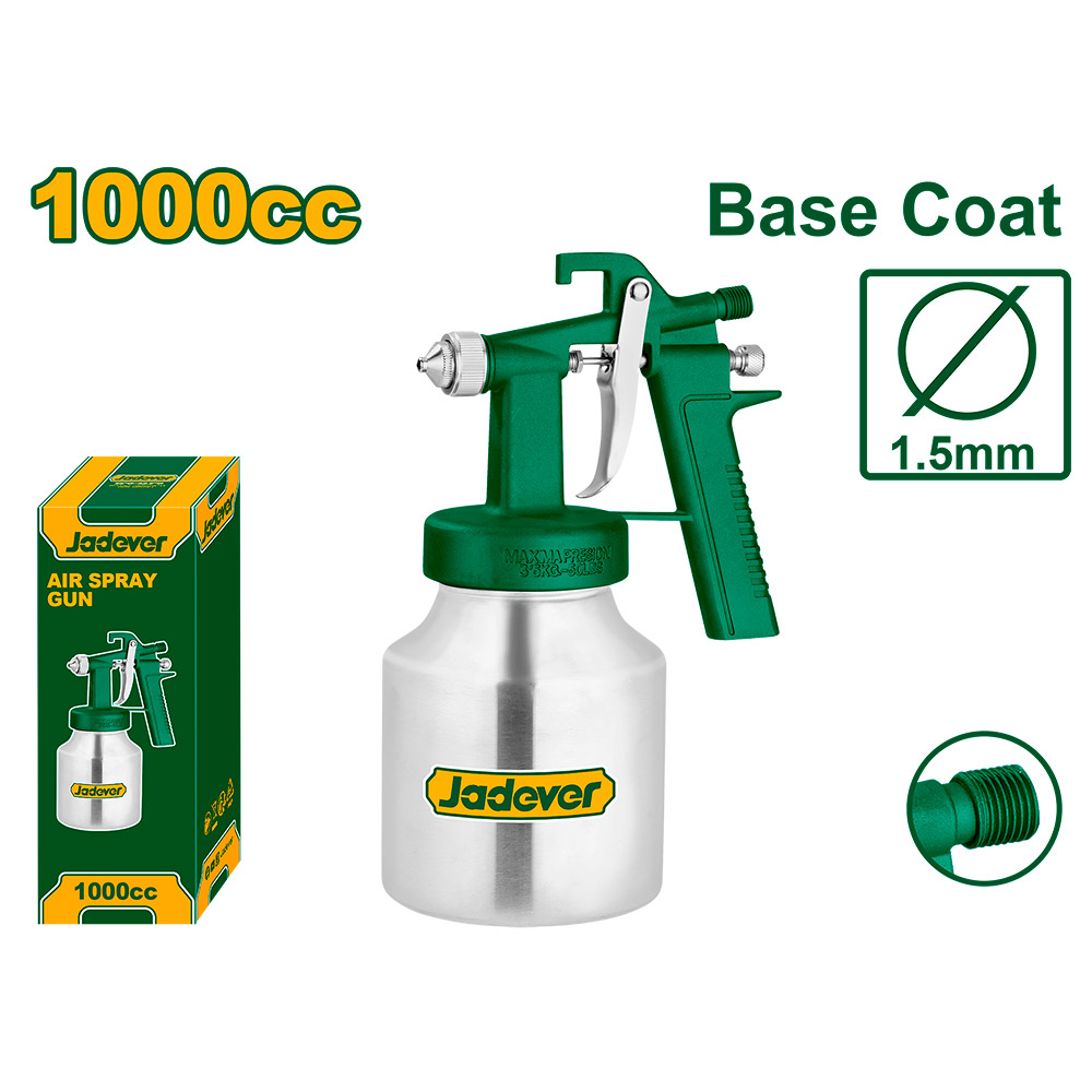 Pistola pulverizadora de aire Jadever 1000cc    [d]