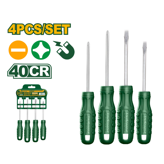 [JDSS2204] Set Destornillador 40CR PH+SL Philips y Plano [d]