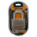 Candado de hierro Jadever con paletas cuadradas niqueladas 60mm [d]