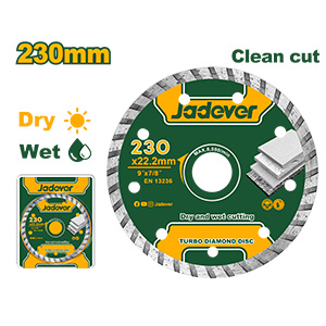 Disco Diamantado Turbo Seco 7.5 230[d]