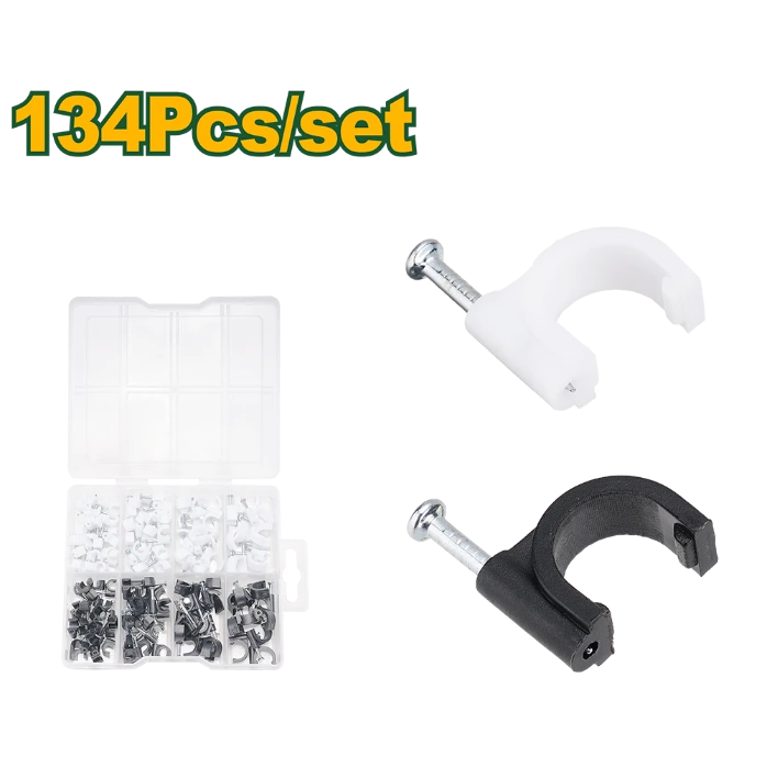 Pack Grampas negras y blancas Jadever 134pcs [d]