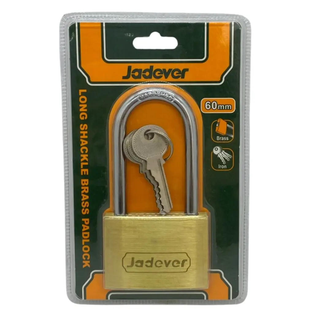Candado de laton Jadever aro largo 60mm [d]