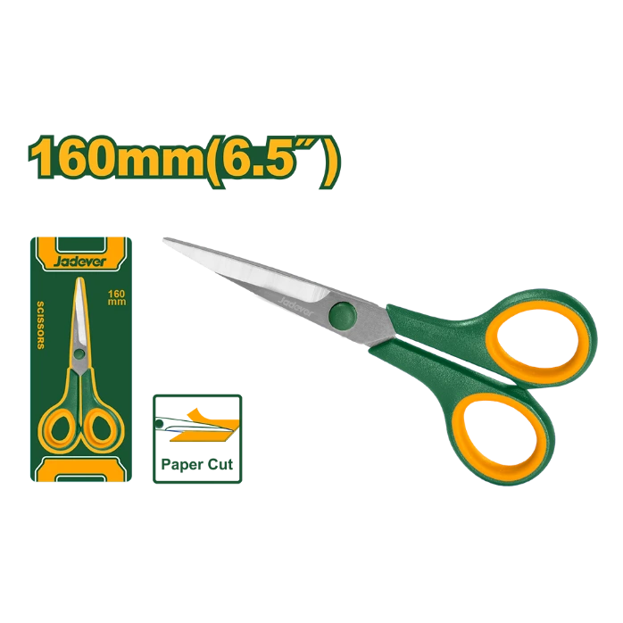Tijera corte recto de acero inoxidable Jadever 160mm [d]