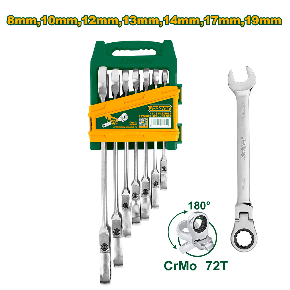 Set llaves x5 CRV Combinada cricket Articulada 8-19[d]