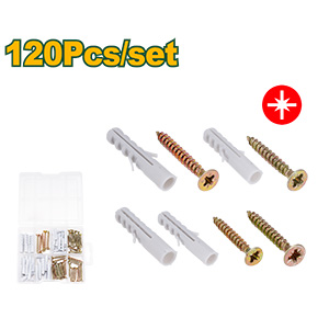 Pack Punta Aguja tarugos nylon 120pcs[d]