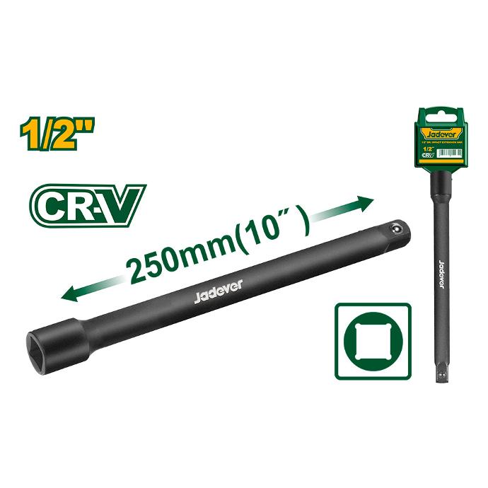 Barra de extensión de impact Jadever 1/2" 250mm [d]
