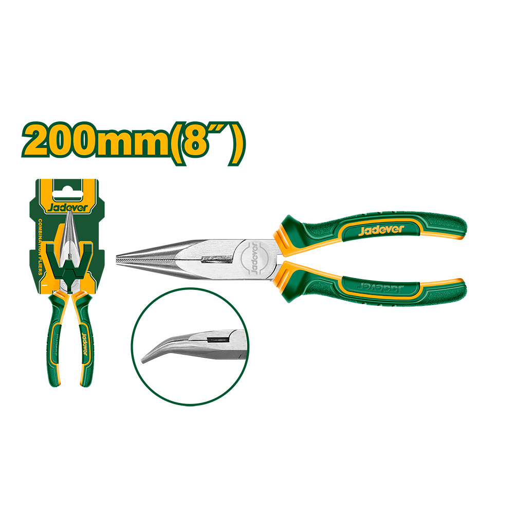 Pinza Punta Curva CS 20 8" [d]