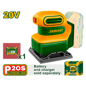 Lijadora Orbital cuadrada 20V[d]