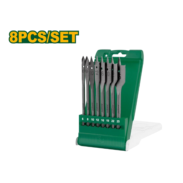 [JDWF6B08] Set Mechas Madera Paletas 6-25mm [d]