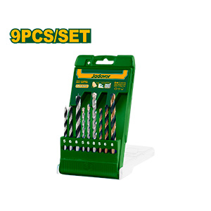 [JDTD6B01] Set Mechas Madera Widia Metal x9 [d]