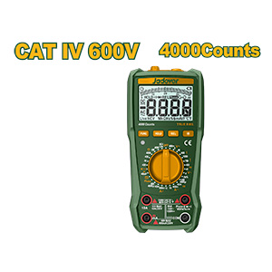 [JDDM2502] Multimetro Digital CATIV 600V 4000[d]