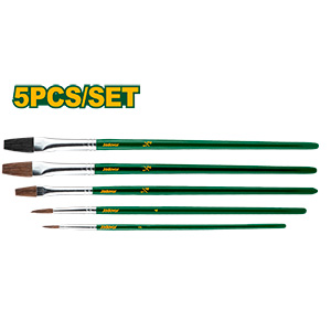 Set pinceles N°1/2 (x2)  N°1/4 N°2 N°4 [d]