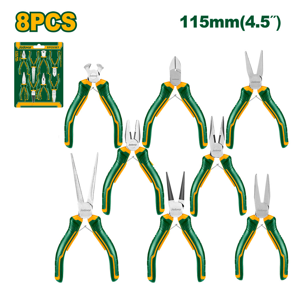 Set Pinzas Alicates Mini x3 11cm 4.5" [d]