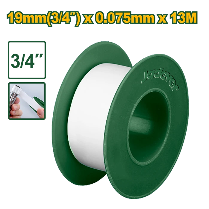 Cinta Teflón 19mmx13m blanco