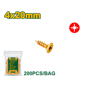 Tornillo fix 4x20 200pcs[d]