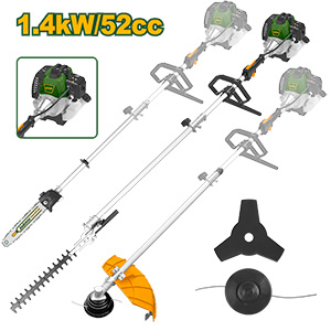Desmalezadora Explosión 1.4kW 52cc[d]