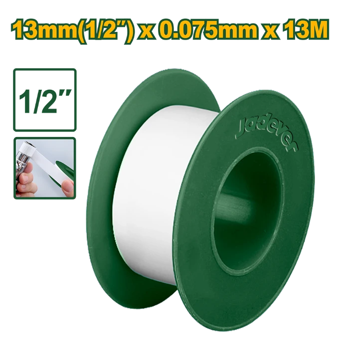 Cinta Teflón 13mmx13m blanco