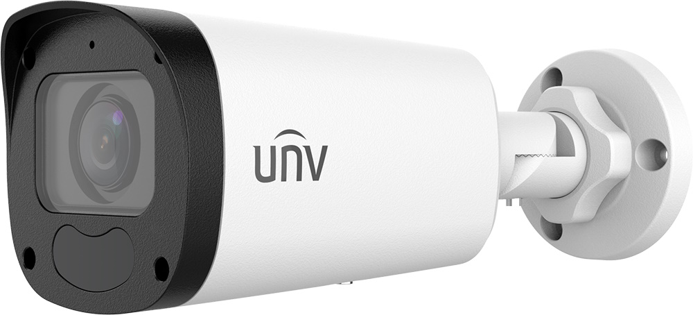 Camara IP Uniview 2Mpx Varifocal motorizado 2.8-12mm IR50m MicroSD Micrófono PoE IP67 iA Intrusion/Cruce (IPC2322LB-ADZK-G)