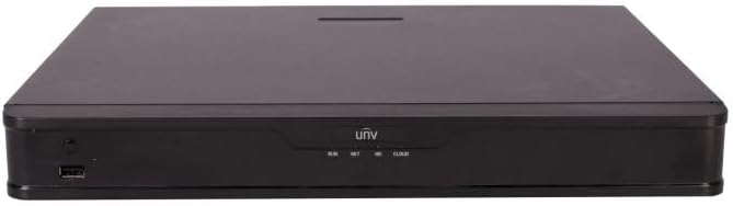 NVR PoE 16Ch/8PoE Uniview 8MP iA avanzada Onvif/RTSP Ultra H265 2 discos (NVR302-16S-P8)