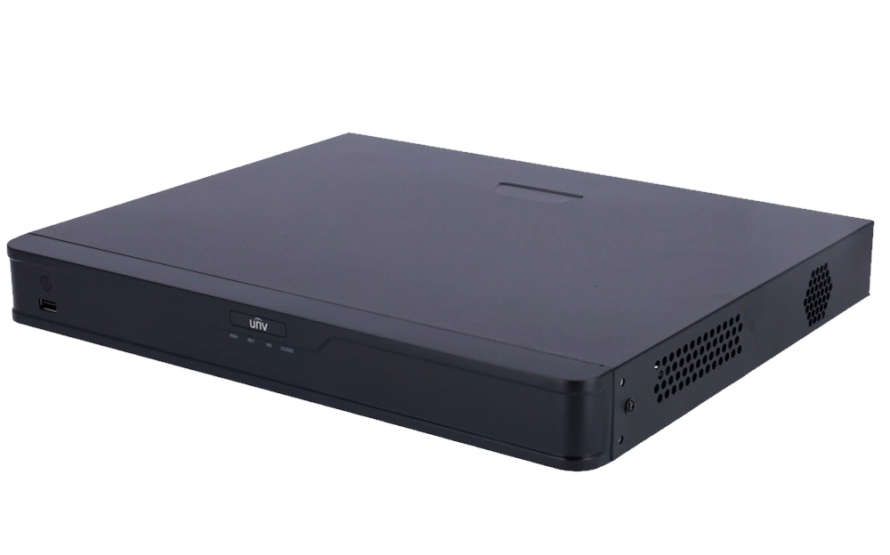 NVR 16Ch Uniview 12MP 4K iA Avanzada i/o Alarma Mapa de calor Onvif/RTSP Ultra H265 (NVR302-16E2)
