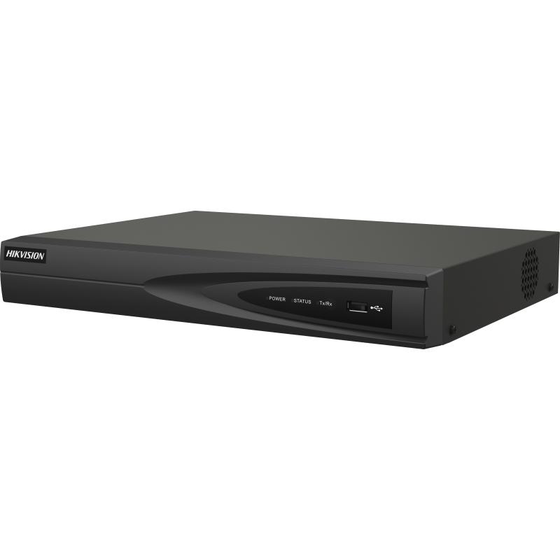 NVR 4ch Hikvision 8MP H.265+ HDMI 4K Detección Humano/Vehiculo (DS-7604NI-Q1)