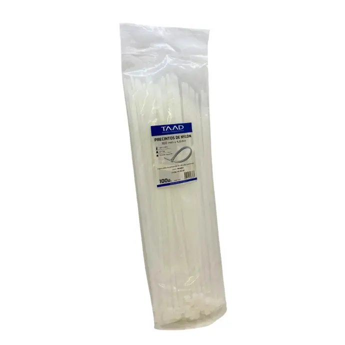 Precinto Taad blanco 4.8x300mm (PI-14200)
