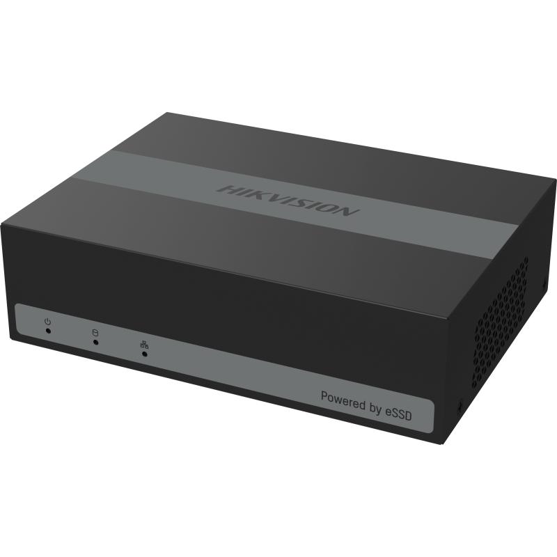 eDvr Hikvision 4 ch + 1 IP 2MP H.265 eSSD 512GB (DS-E04HQHI-B)