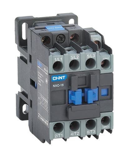Contactor Chint In:9A 3P + Aux 1NA+1NC 24VCA (NXC-09)