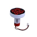 Voltimetro-Amperimetro de panel (VAC) diametro 50mm (GF-50D)