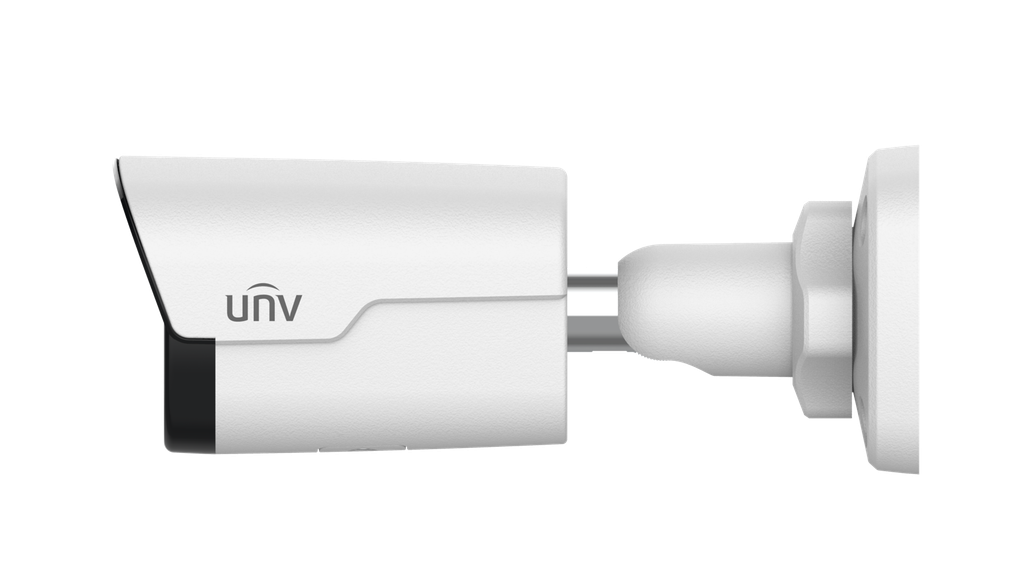 Camara IP 4MP UniView LightHunter Microfono MicroSD iA Avanzada Intrusion/Cruce Rostro ConteoPersonas IP67 PoE (IPC2124SB-ADF28KM-I0) 