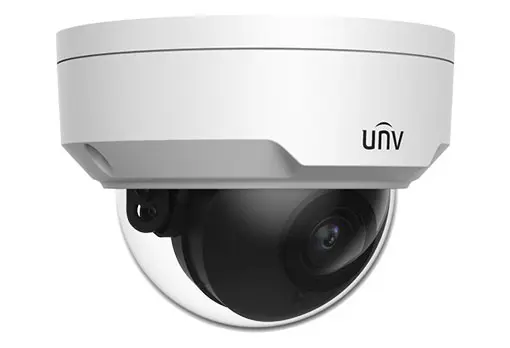 Camara IP 4MP Uniview 2,8mm IR30m MicroSD PoE IP67 IK10 iA Intrusion/Cruce UMD Microfono 3Ejes (IPC324LE-DSF28K-G)