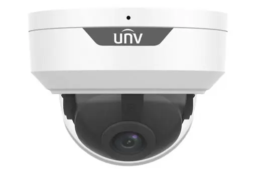 Camara IP 5MP Uniview Easystar 2,8mm IR30m MicroSD iA Intrusion/Cruce Microfono PoE IP67 IK10 (IPC325LE-ADF28K-G1)
