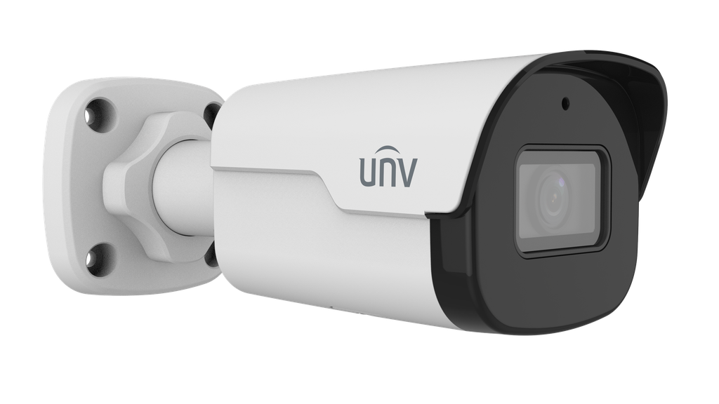 Camara IP Uniview 5Mpx Lighthunter 2.8mm IR40m MicroSD iA Intrusion PoE IP67 (IPC2125SB-ADF28KM-I0)