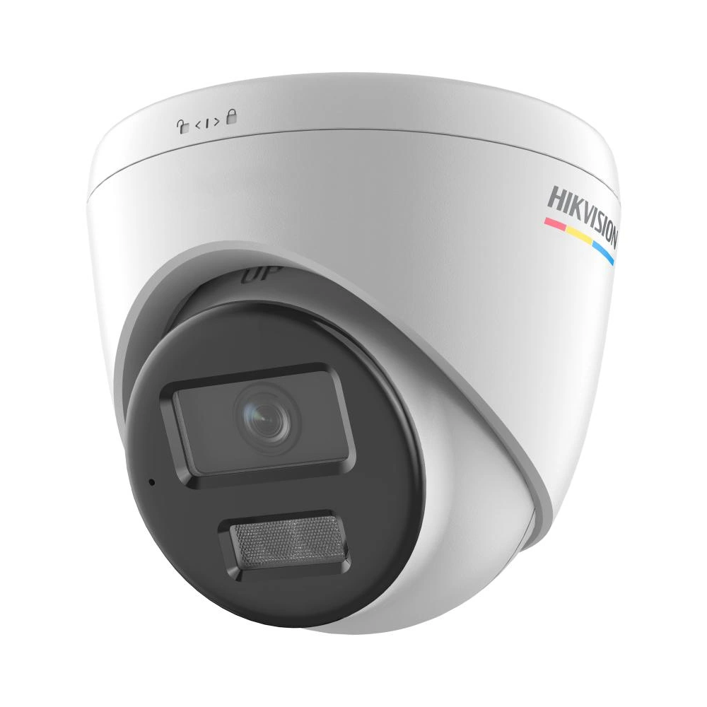 Camara IP Hikvision 4MP ColorVu 2.8mm Luz hibrida 30m Microfono PoE IP67 (DS-2CD1347G2H-LIU)