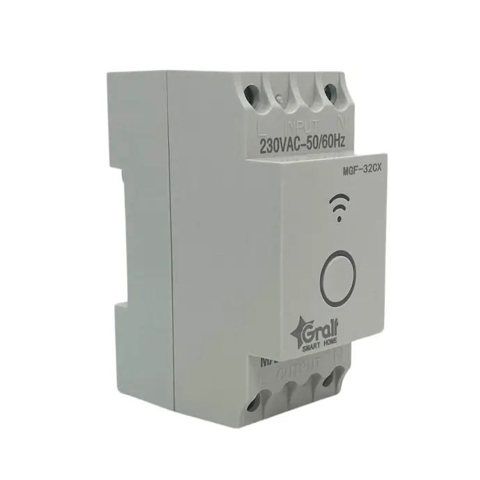 Rele y multimedidor inteligente Gralf monofasico WiFi riel din (MGF-32CX)