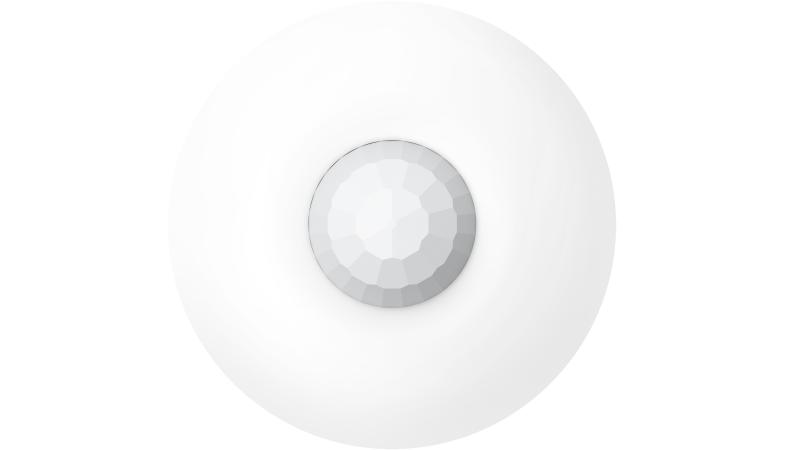 Sensor PIR interior inalambrico de techo 360° 12m AxPro/AxHybridPro Hikvision (DS-PDCL12-EG2-WB)
