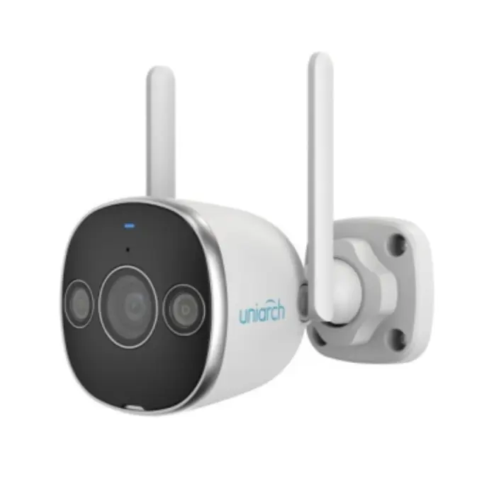 Camara IP WiFi 3MP Uniarch LuzDual 20m AudioBidireccional IP67 DeteccionHumano (Uho-B2D-M3F3D)