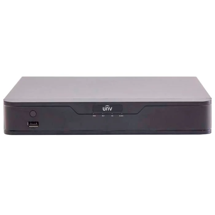 [NVR301-08X] NVR 8ch Uniview 8MP 4K iAxCamara Intrusion/Cruce BusquedaRostro ConteoPersonas Estadistica (NVR301-08X)