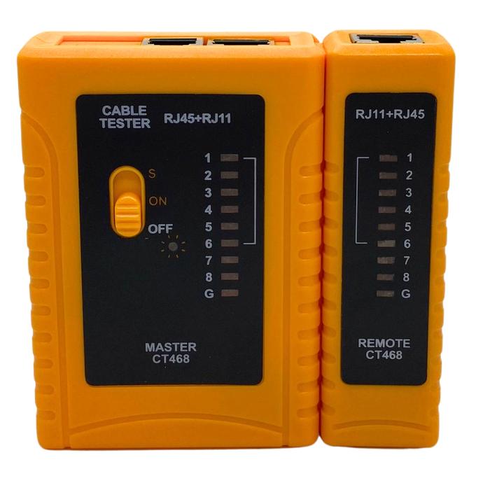 Tester comprobador de red Gralf para cable utp (WH468)