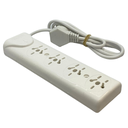 Zapatilla Top 4 tomas con interruptor y cable 1,25mts (J-3199)