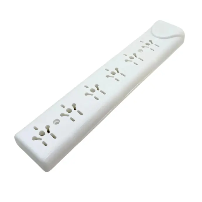 Zapatilla Top 6 tomas con bornera sin cable (M-1299)